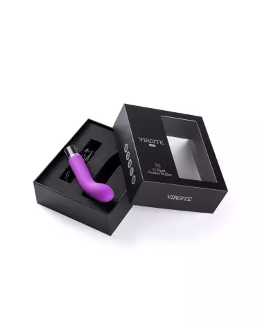 Photo du G-Spot Power Bullet Violet V4 de Virgite, stimulateur point G efficace et discret-2
