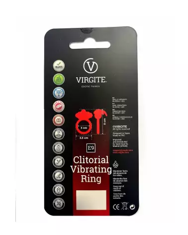Image de l'Anneau Vibrant E9 Noir Virgite pour amélioration endurance et plaisir-2