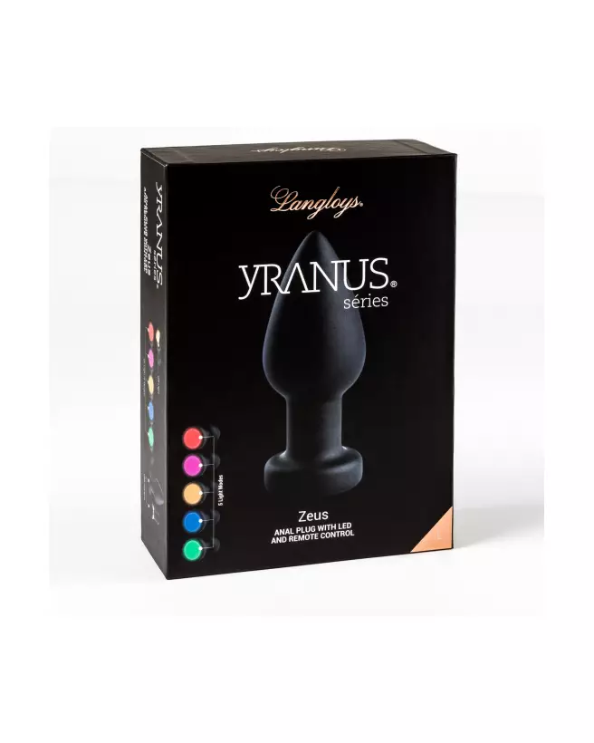 Image du Plug Anal Vibrant Zeus Yranus L par LANGLOYS-2