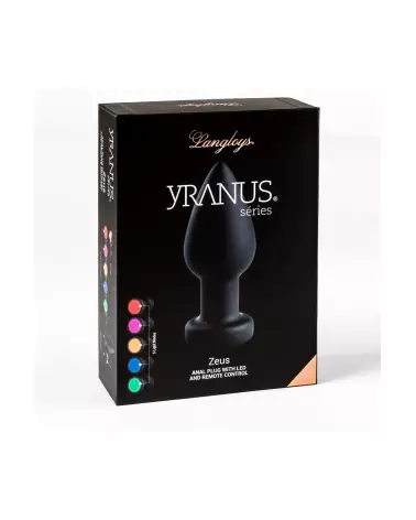 Image du Plug Anal Vibrant Zeus Yranus L par LANGLOYS-2