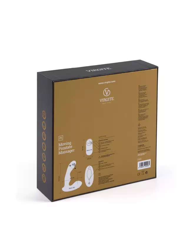 Image du MOVING PROSTATE MASSAGER P1 de Virgite pour stimulation prostatique avancée-5