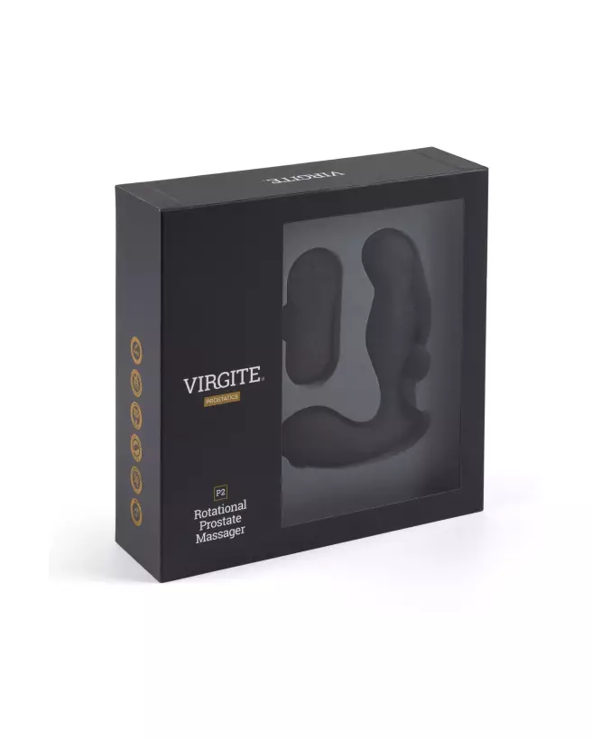 Image du Masseur Prostatique Rotatif P2 de Virgite pour stimulation prostatique intensive-2