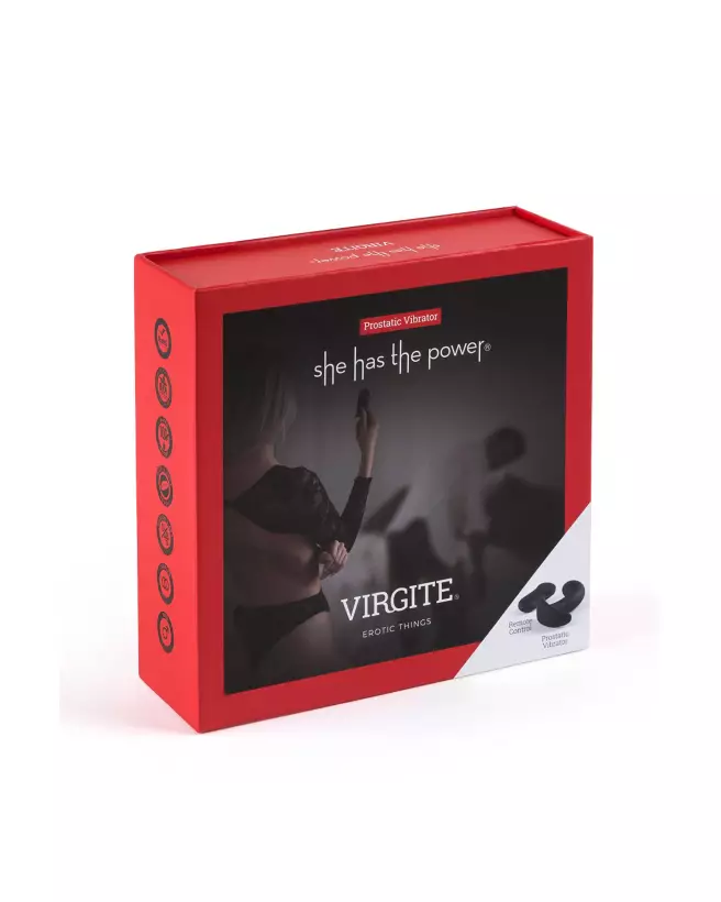 Vibromasseur prostatique Virgite avec télécommande pour stimulation intense-2