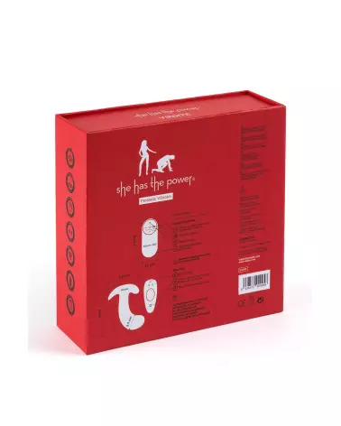 Vibromasseur prostatique Virgite avec télécommande pour stimulation intense-4