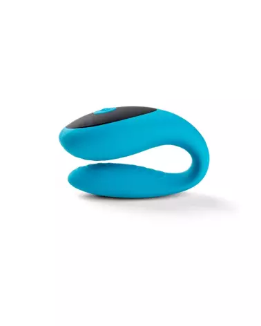 Image du Vibromasseur G-Spot Clitorial E12 Bleu de Virgite pour couples-4