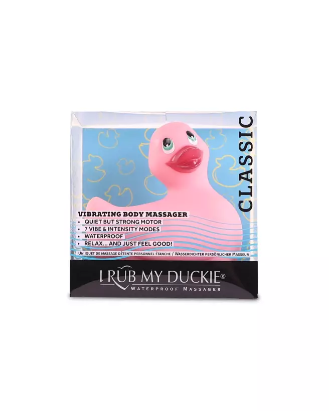 Image du Canard Vibrant I Rub My Duckie 2.0 Classic Rose de BIG TEAZE TOYS-2