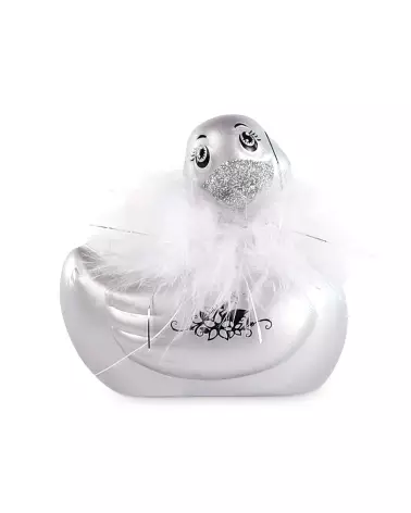 Canard vibrant I Rub My Duckie 2.0 Paris Argent de BIG TEAZE TOYS-1