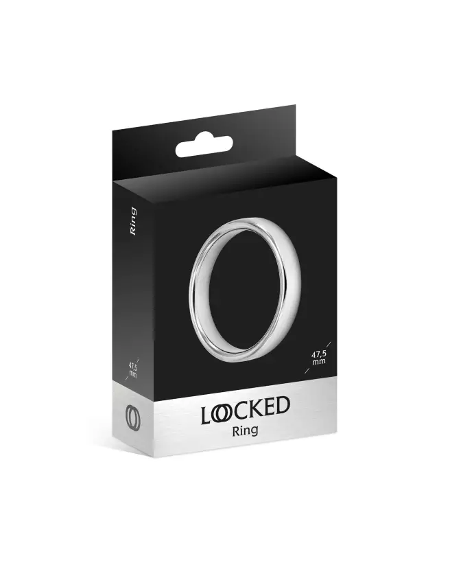Image du LOCKED RING 47,5 MM, cockring durable et confortable de haute qualité-2