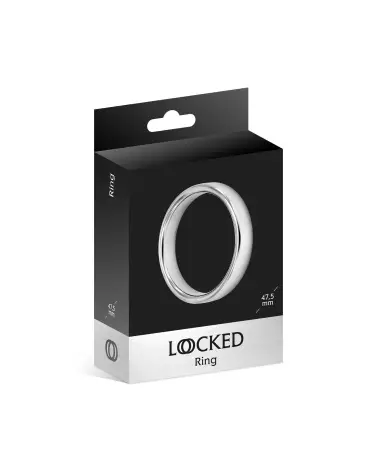 Image du LOCKED RING 47,5 MM, cockring durable et confortable de haute qualité-2