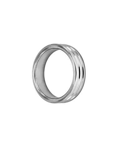 Cockring Locked Three Lines Ring 45 mm en acier inoxydable-1