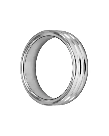 Cockring Locked Three Lines Ring 45 mm en acier inoxydable-2