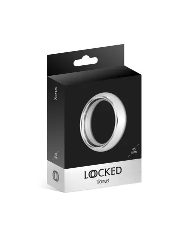 Cockring LOCKED TORUS 45 MM pour performance et confort optimal-2