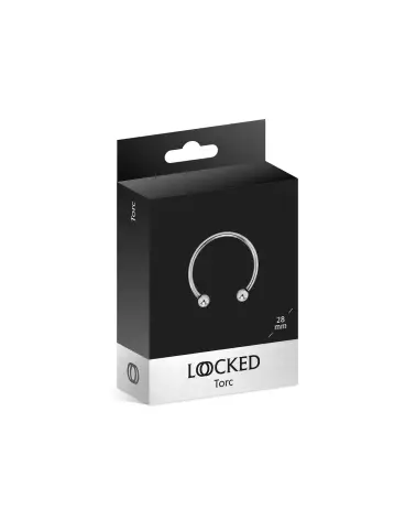 Cockring LOCKED TORC 28 MM pour performance et confort optimal-2