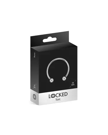 Image du Cockring LOCKED TORC 35 MM, anneau durable et confortable-2