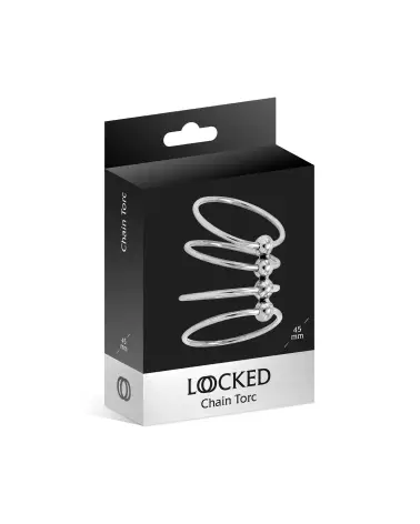 Image du LOCKED CHAIN TORC 45 MM, cockring robuste et confortable-2