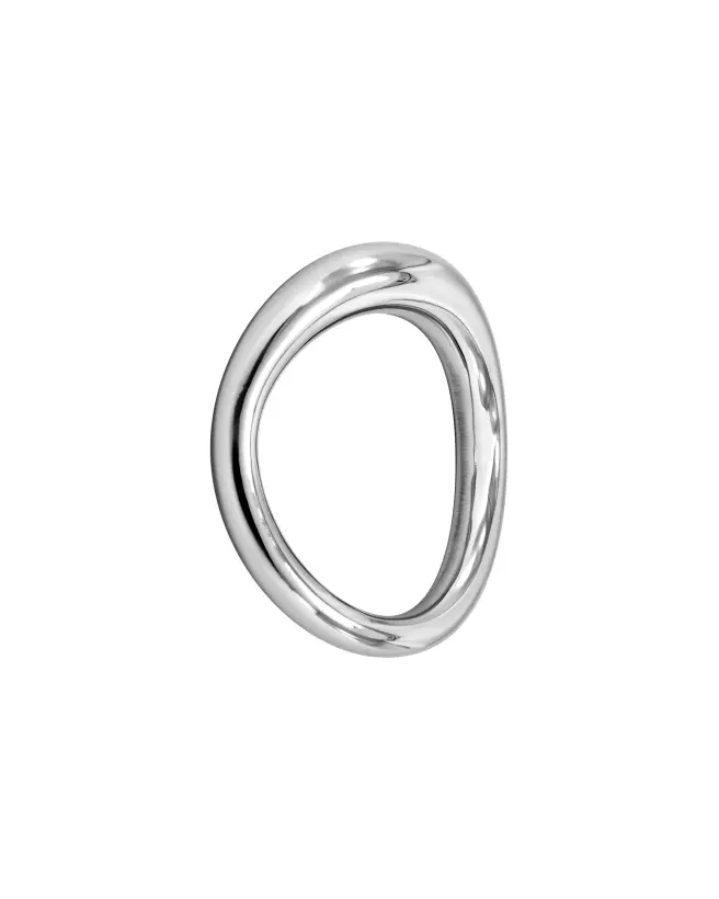 Image du LOCKED YOKE 44 MM, cockring en acier sécurisé et confortable-1