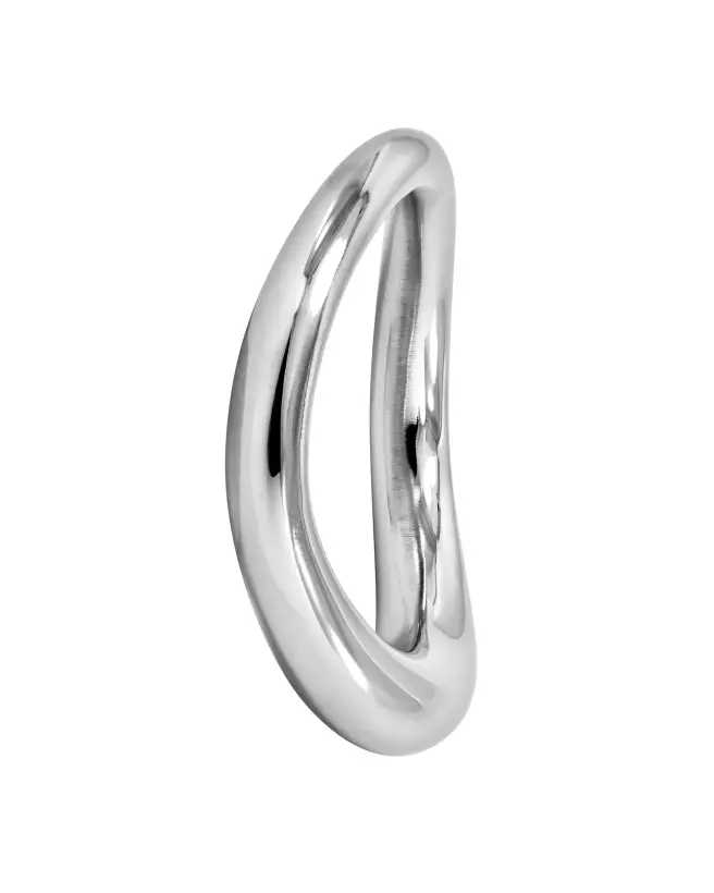Image du LOCKED YOKE 44 MM, cockring en acier sécurisé et confortable-4