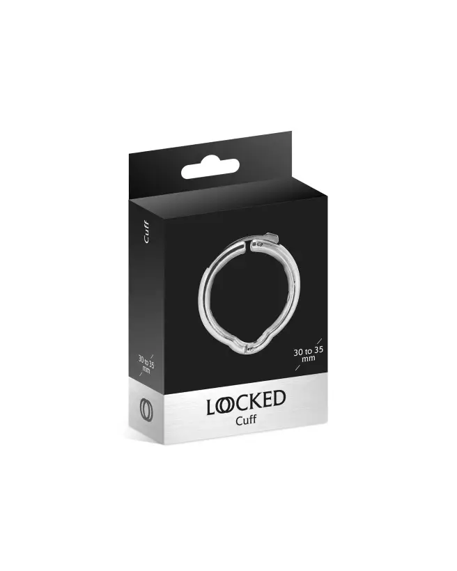 Image du LOCKED CUFF 30/35 MM, cockring de haute qualité et confortable de LOCKED-2