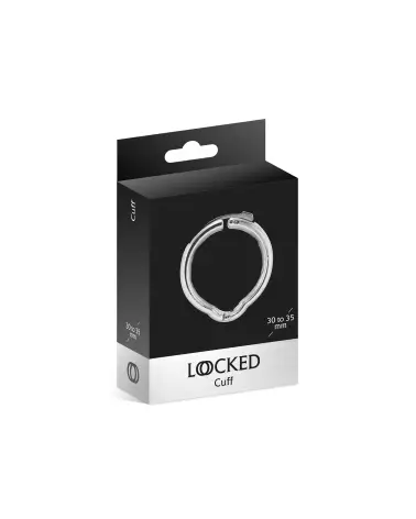 Image du LOCKED CUFF 30/35 MM, cockring de haute qualité et confortable de LOCKED-2