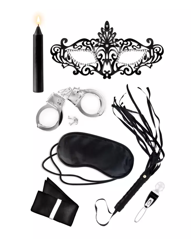 Kit Initiation Fetish Dream Sweet Caress, Débutants BDSM, Accessoires de Qualité-2