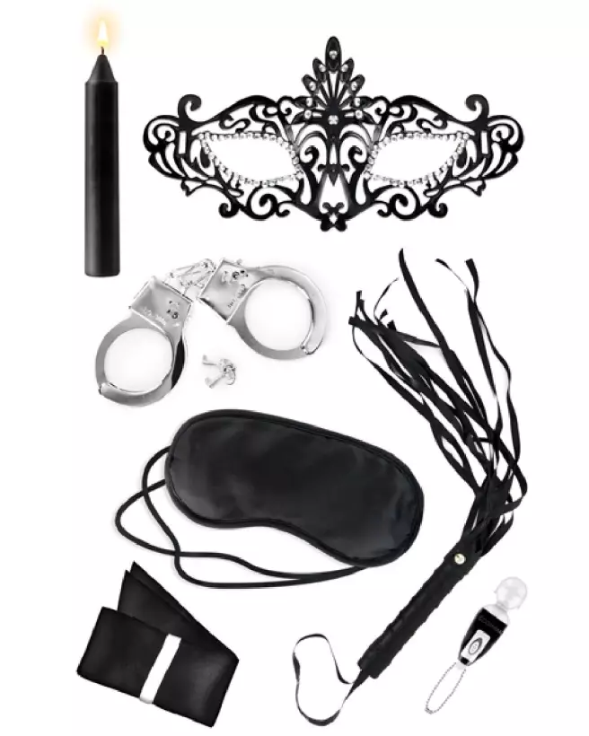 Kit Initiation Fetish Dream Sweet Caress, Débutants BDSM, Accessoires de Qualité-3