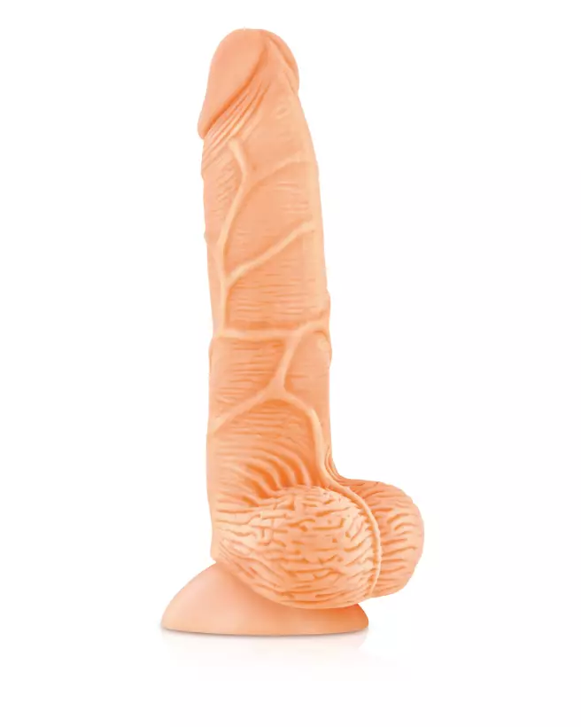 Gode Réaliste Real Body Brad en action, texture détaillée et conception ergonomique-3