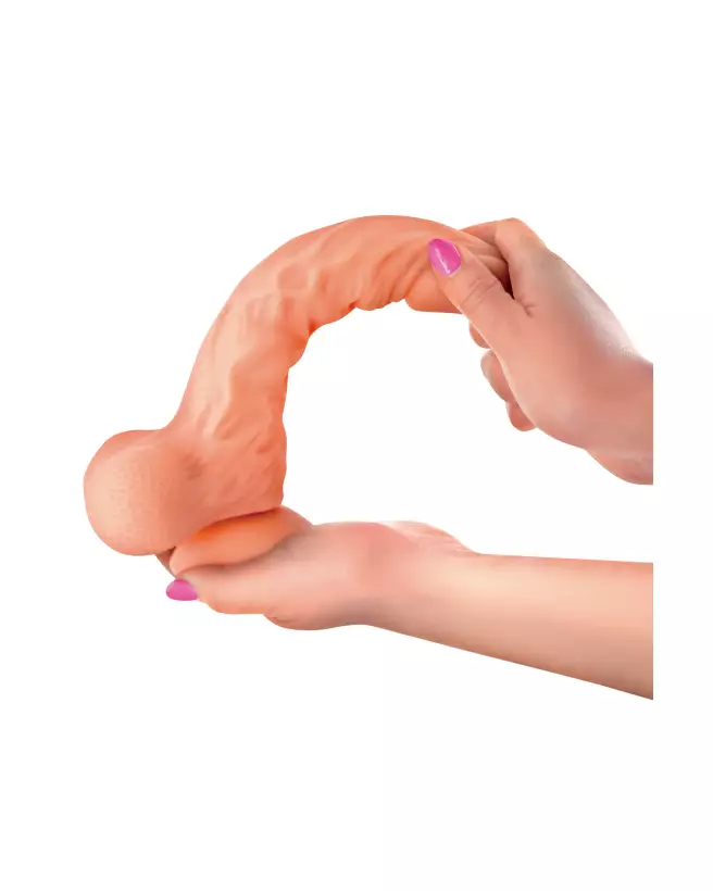 Gode Réaliste Real Body Brad en action, texture détaillée et conception ergonomique-5
