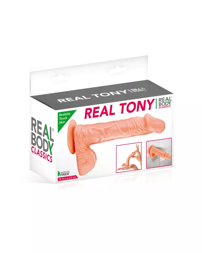 Image du Gode Réaliste Real Body Tony 6P - Texture et Détails Soignés-2