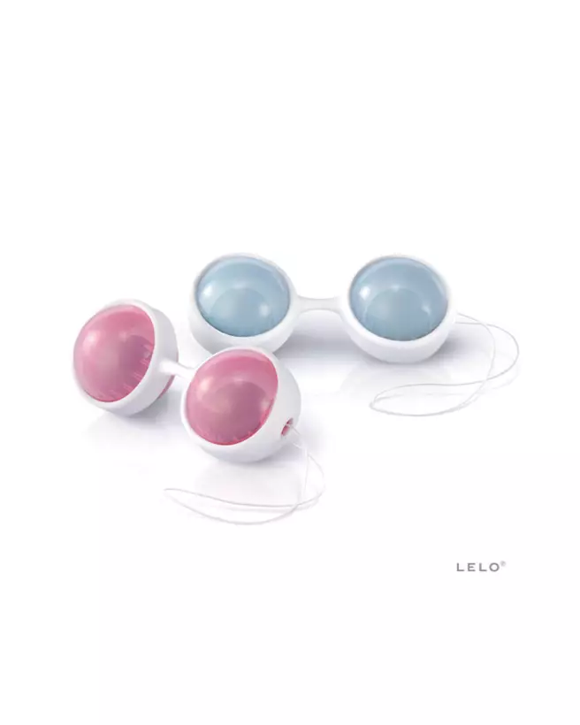 Image des Boules de Geisha LELO LUNA BEADS Rose pour tonification pelvienne-1