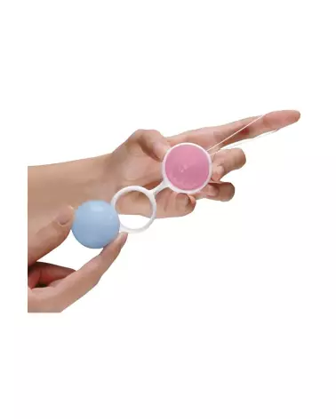 Image des Boules de Geisha LELO LUNA BEADS Rose pour tonification pelvienne-4