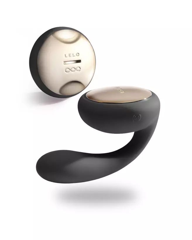 Image du vibromasseur LELO IDA Black, jouet intime premium et élégant-1