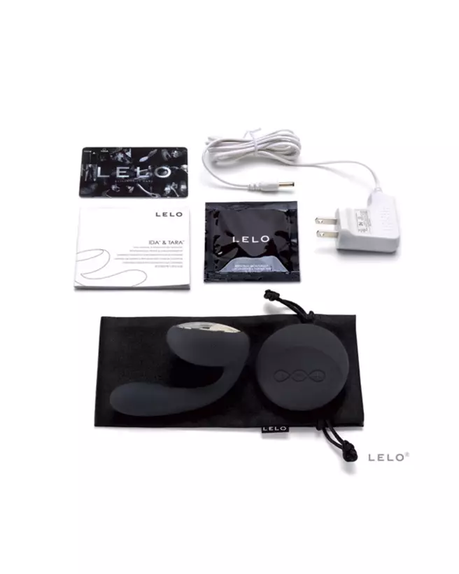 Image du vibromasseur LELO IDA Black, jouet intime premium et élégant-3