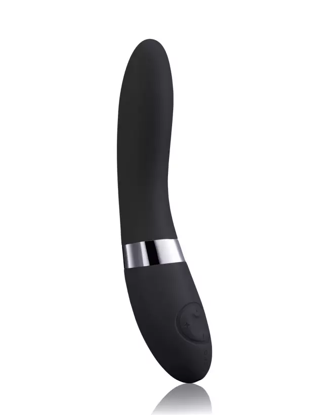 Image du vibromasseur LELO ELISE 2 Black, design luxueux et élégant, haute performance-1
