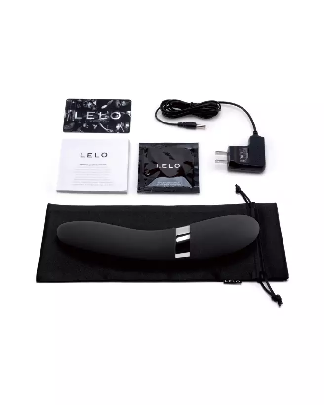 Image du vibromasseur LELO ELISE 2 Black, design luxueux et élégant, haute performance-3