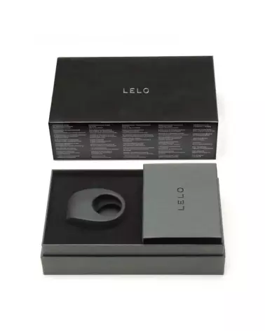 LELO TOR 2 Black anneau vibrant de luxe pour couples-2