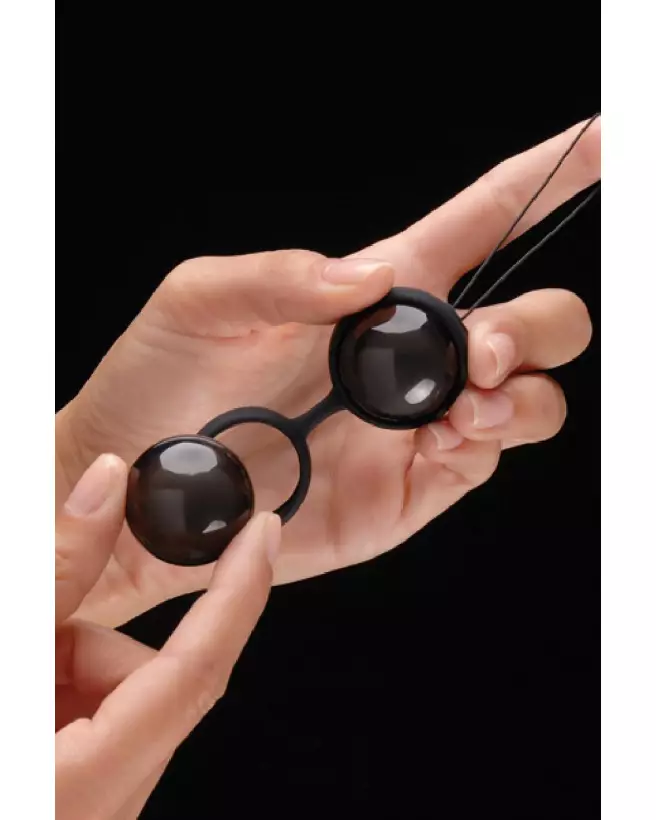 Image des LELO LUNA BEADS Noir, boules de Geisha élégantes pour tonification pelvienne-2