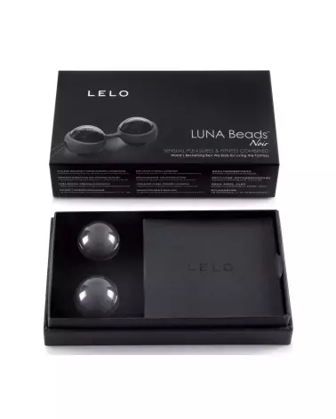Image des LELO LUNA BEADS Noir, boules de Geisha élégantes pour tonification pelvienne-3