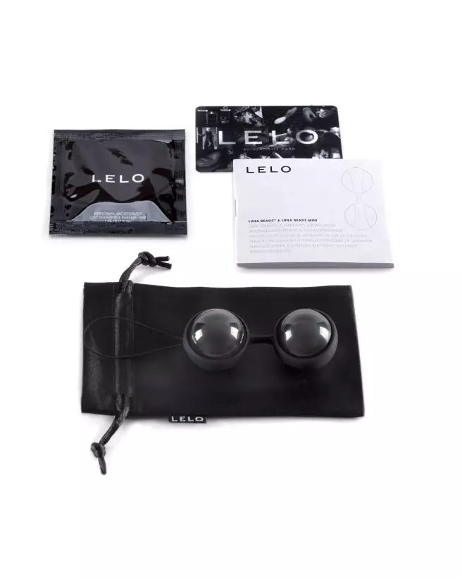 Image des LELO LUNA BEADS Noir, boules de Geisha élégantes pour tonification pelvienne-4