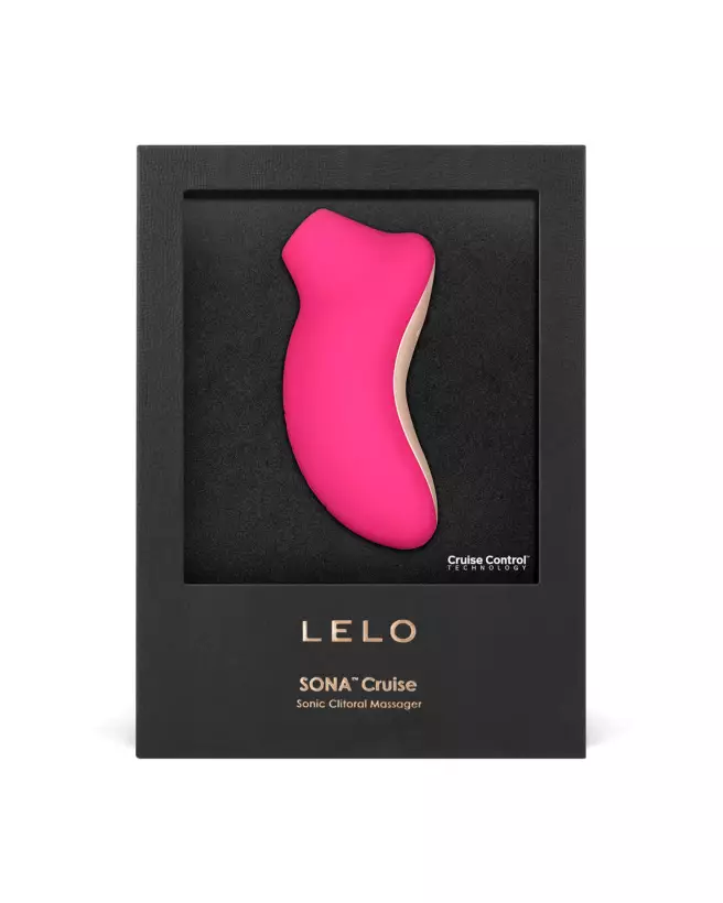 Photo de LELO SONA Cruise Cerise, stimulateur clitoridien haut de gamme-2