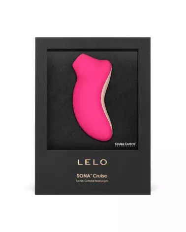 Photo de LELO SONA Cruise Cerise, stimulateur clitoridien haut de gamme-2