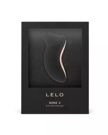 Image du LELO SONA Noir 2, stimulateur clitoridien avancé de LELO-2