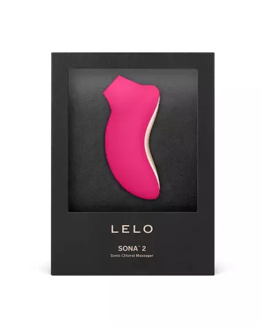 Image du stimulateur clitoridien LELO SONA CERISE 2, spécialisé dans les ondes sonores pour un plaisir intense-2