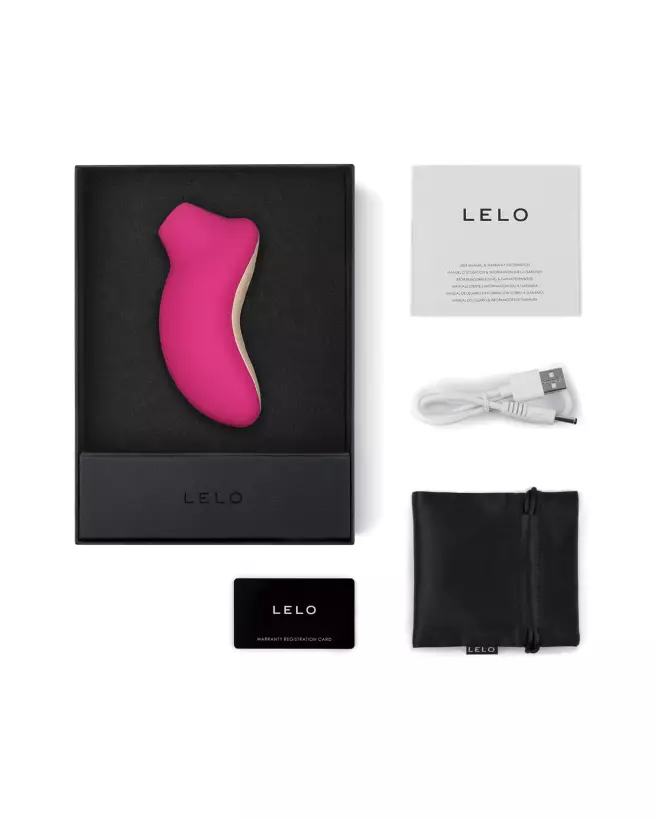 Image du stimulateur clitoridien LELO SONA CERISE 2, spécialisé dans les ondes sonores pour un plaisir intense-4