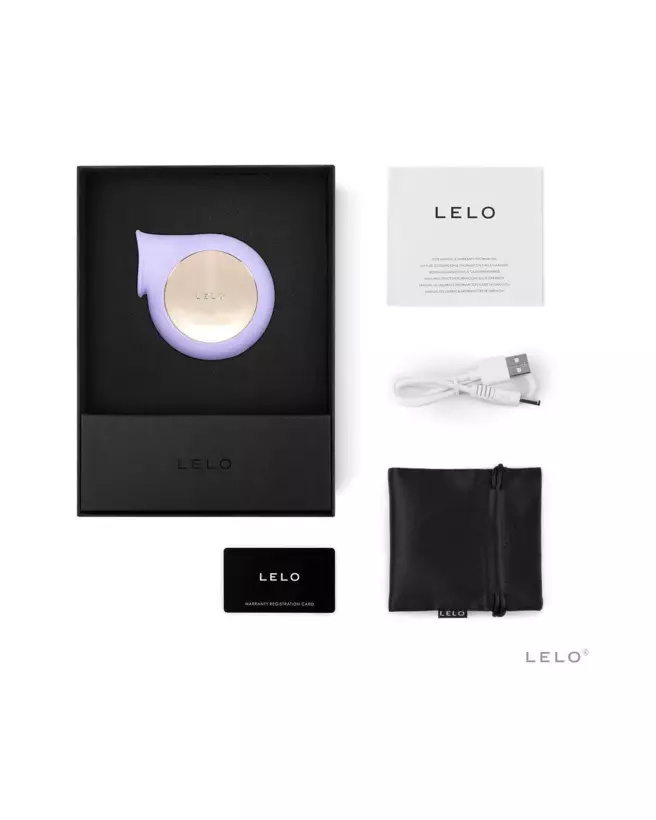 LELO SILA Lila stimulateur clitoridien de luxe pour plaisir intense-3
