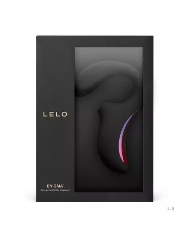 LELO ENIGMA Black, stimulateur Rabbit de luxe pour double plaisir-2