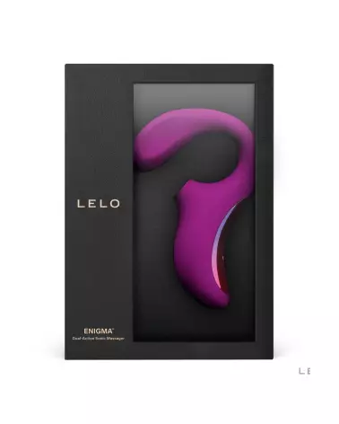 Vibromasseur LELO ENIGMA Deep Rose, stimulation double, luxe et innovation-2