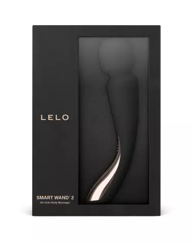Image du LELO SMART WAND 2 M Black, masseur ergonomique et élégant-2