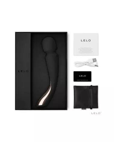 Image du LELO SMART WAND 2 M Black, masseur ergonomique et élégant-3