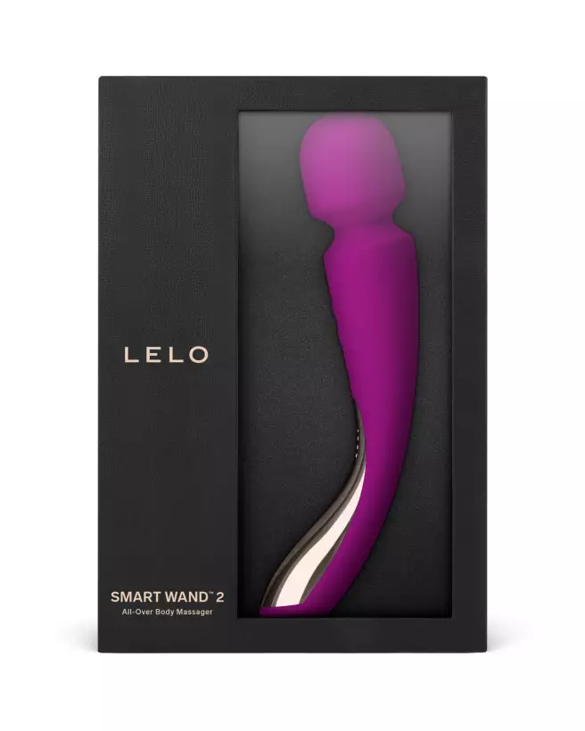 LELO SMART WAND 2 M masseur Deep Rose pour relaxation et bien-être-2