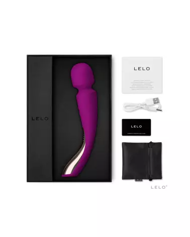 LELO SMART WAND 2 M masseur Deep Rose pour relaxation et bien-être-3